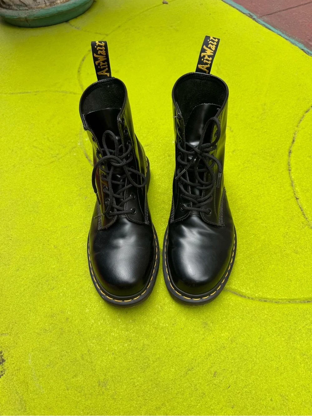 Dr. Martens 1460 Smooth Leather Boots Black Men’s US 10